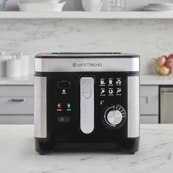 West Bend Deep Fryer Review Adjustable Temperature Control and Easy-View Window Insights