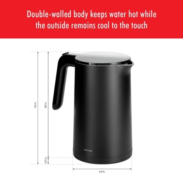 ZWILLING Enfinigy Electric Kettle Review Cool Touch Design and Programmable Features Compared